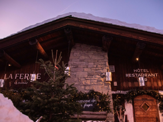 Hôtel restaurant à la Clusaz