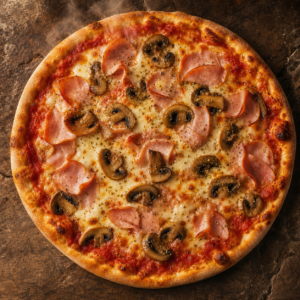 pizza-capricieuse-emporter-la-clusaz Restaurant La Ferme: pizza à emporter à La Clusaz