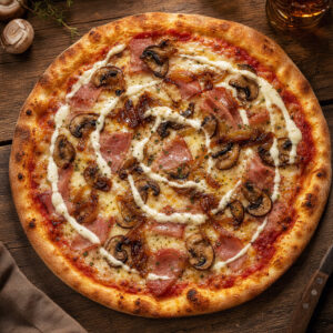 Restaurant La Ferme: pizza à emporter à La Clusaz